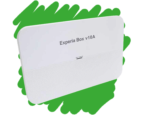 Trots woestenij belofte Experia Box modem van Budget Alles-in-1