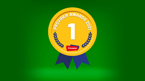 PriceWise Provider Award 2021
