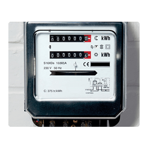 Analoge elektriciteitsmeter